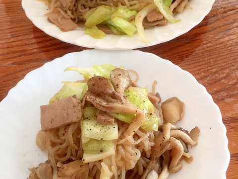 しらたきでダイエットバター醤油パスタ風♪